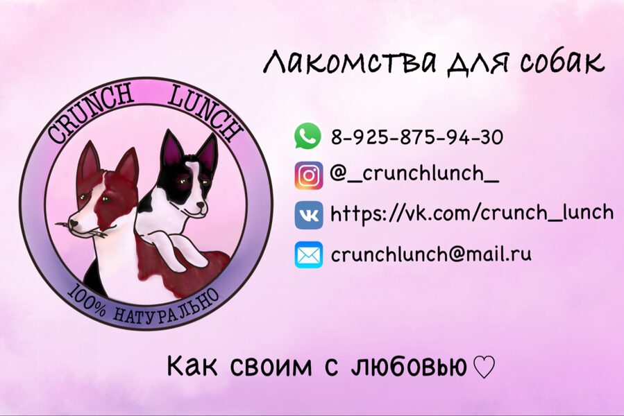 Корма и лакомства для собак